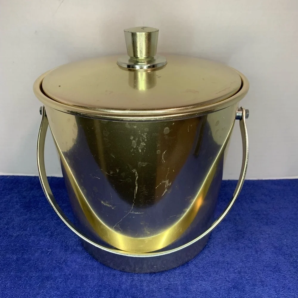Vintage Regal Ware Supreme Quality Aluminum Ice Wine Bucket - Kewaskum Wisconsin